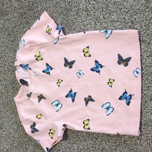 Butterfly tee